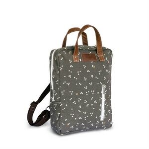 Maika Floral Gray Backpack Nochi